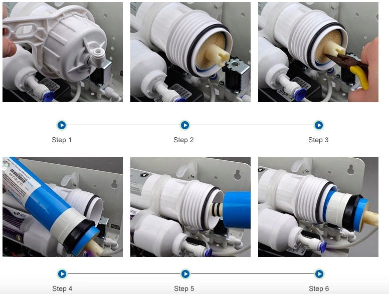 Membrane 75,100,200,400,500,600,800,1000 GPD