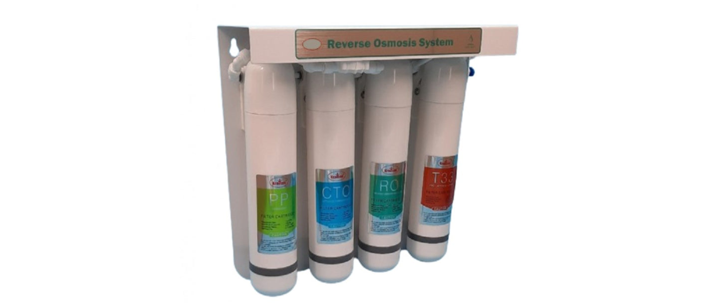 Filterabo T-Big water QC75 GPD Schnellwechsel Umkehrosmoseanlage + Tank ohne Pumpe 15% Rabatt alle 6 Monate