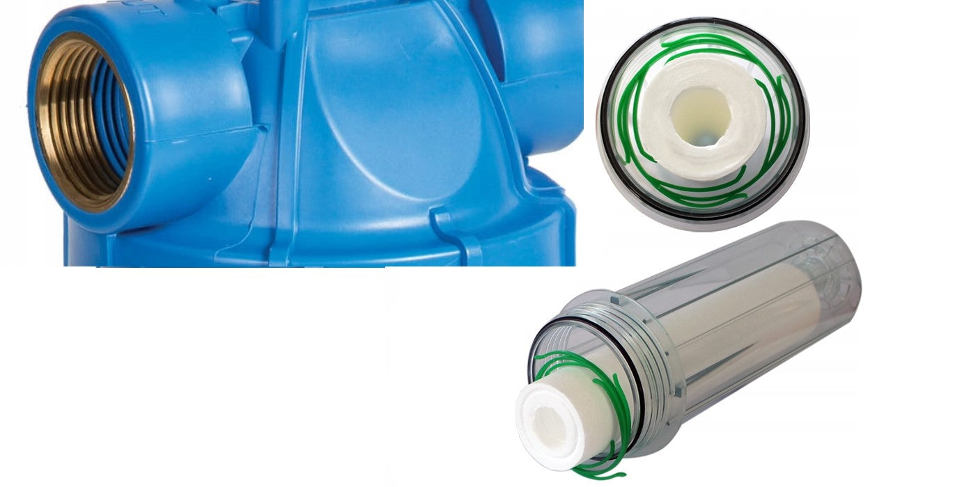 Trio Wasserfilter Sediment, Eisen Kalk Bakterien Schwermetall Chlor Wasserfilter