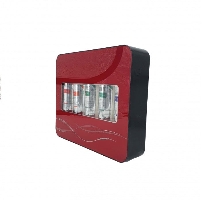 Camping Wohnmobil Küchen Wasserfilter Ultrafiltration 0,01µ - Rot - Ultrafiltration