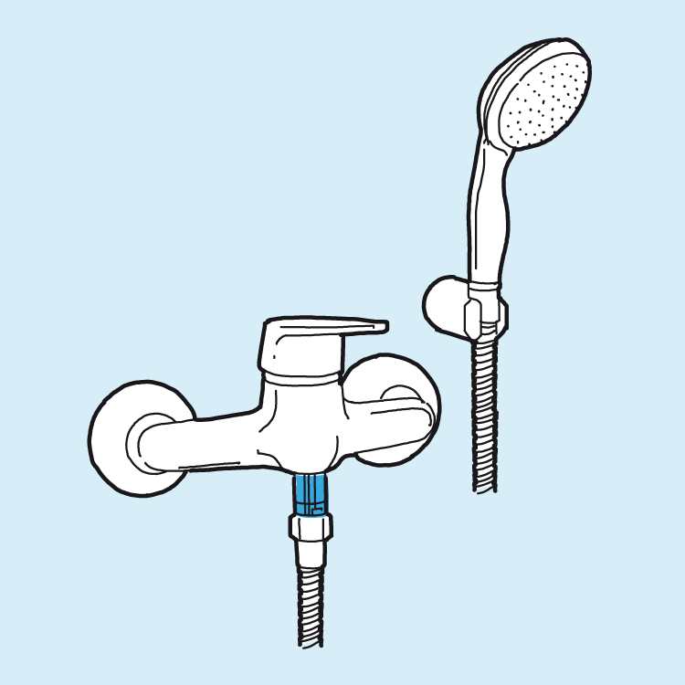 Entkalker Dusche