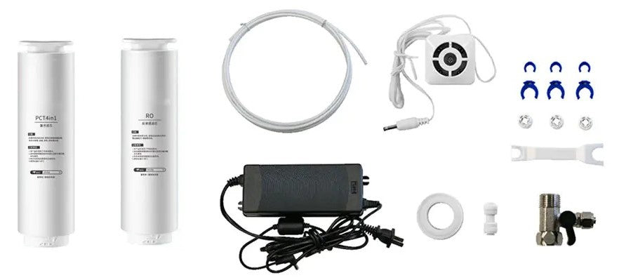 Bigwater 800 GPD Umkehrosmose Osmosefilter Trinkwasserfilter, standard