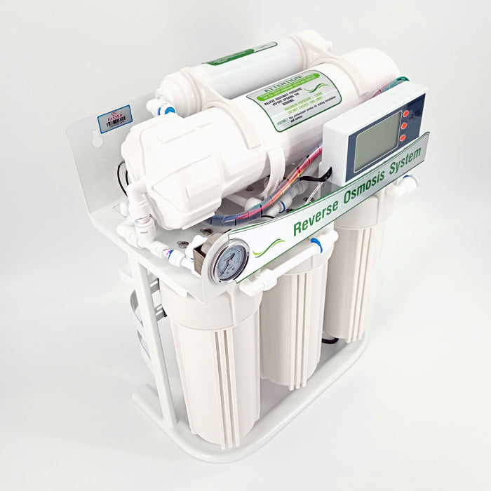 6 Stufen 800 GPD Umkehr Osmose Anlage Trink Wasser Filter mit Energetisierer