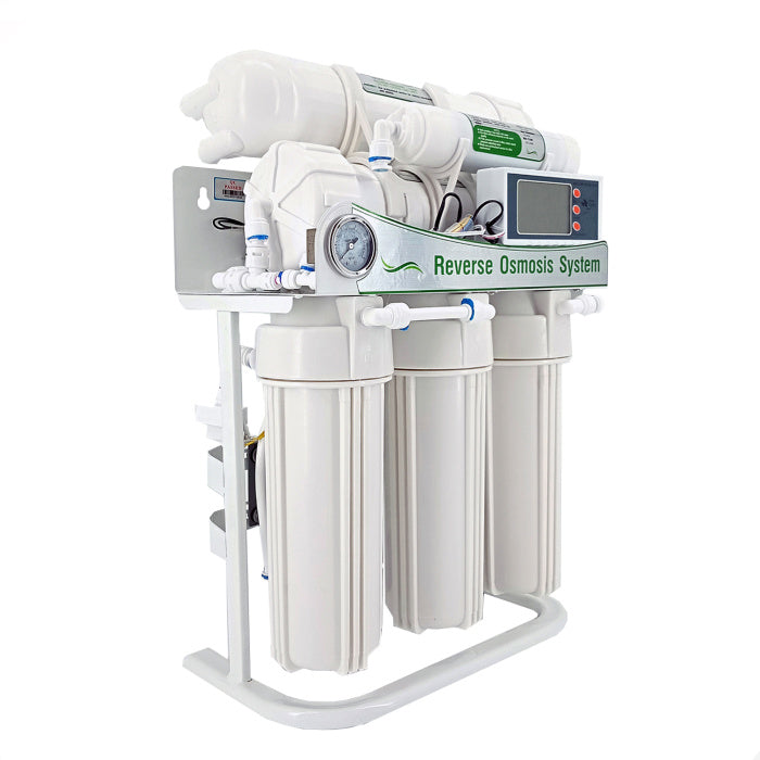 6 Stufen 800 GPD Umkehr Osmose Anlage Trink Wasser Filter mit Energetisierer