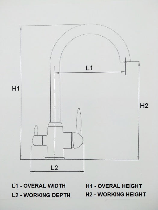 3 Wegehahn für directflow und Tank Umkehrosmose Anlage Wasserfilter