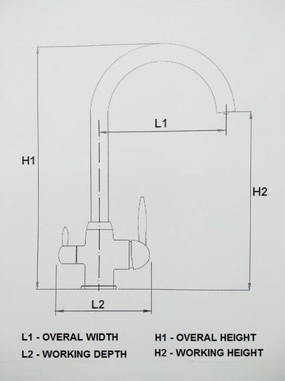3 Wegehahn für directflow und Tank Umkehrosmose Anlage Wasserfilter