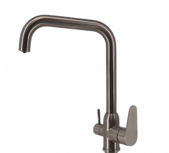 3 Wegehahn für directflow und Tank Umkehrosmose Anlage Wasserfilter - 3 Wegehahn Edelstahl Rechteck -113 SS