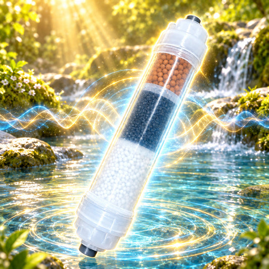 4 in 1 Energetisierer zur Nachrüstung an Umkehr Osmose Anlagen Wasser Filter - Nachfilter