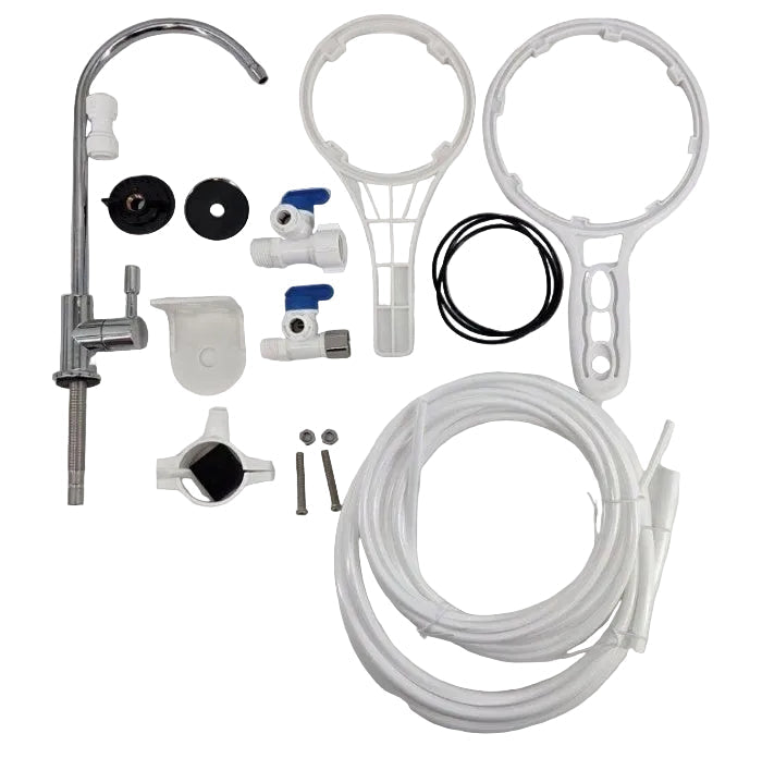 5 Stufen 1600 gpd Umkehrosmose Anlage Direktflow Osmoseanlage Wasserfilter 2026