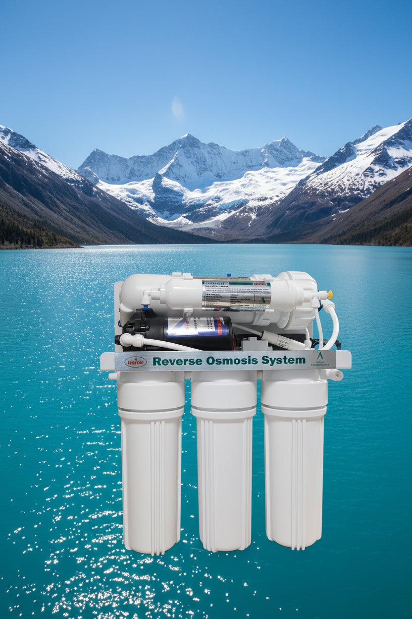 5 Stufen Umkehr Osmose Anlage 400 gpd direktflow Wasser filter Untertisch (Kopie) - GPD