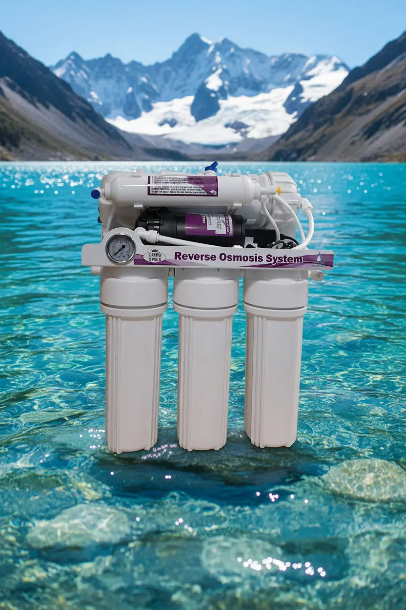9 Stufen UmkehrOsmose 400 gpd Wasserfilter Anlage Energetisierung Mineralisierer