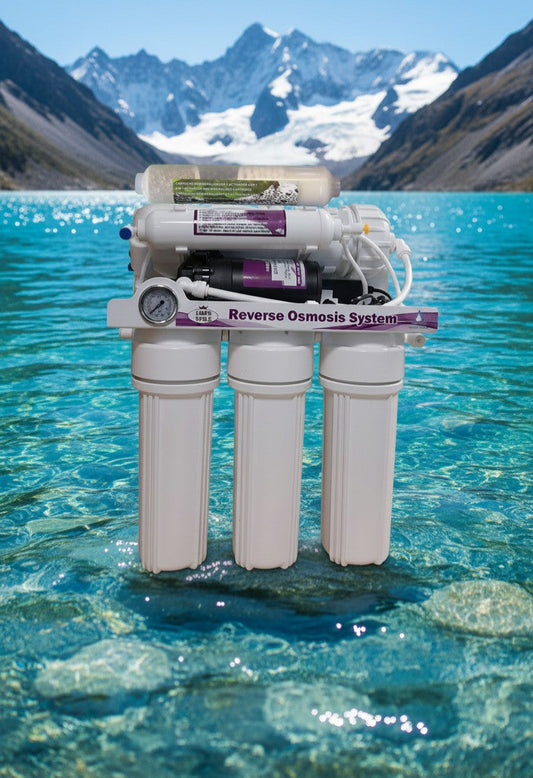 9 Stufen UmkehrOsmose 400 gpd Wasserfilter Anlage Energetisierung Mineralisierer