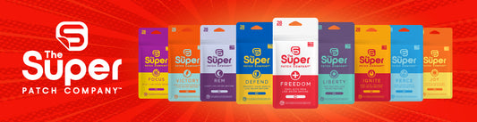 Superpatches Schmerz Schlaf Energie Stress Konzentrations Abwehr Haut Gemüts pads Pflaster