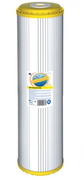 Antikalk Ionenaustauscher Kalkfilter Kartusche Big blue 20x4,5’’ - Brunnenwasser,-Hauswasserfilter