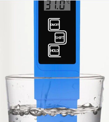 Wassertestgerät TDS Messgerät ppm µS Leitwertmessung von Wasser Wassertest