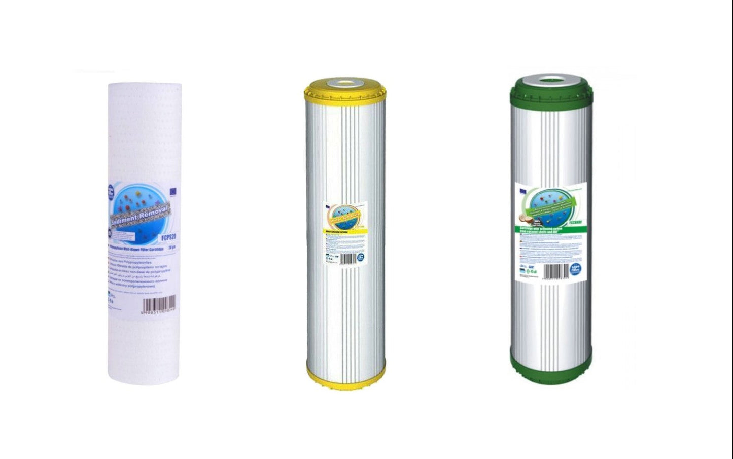 Big Blue 3 er Wasserfilter Brunnen Regen Wasser Eisen Antikalk Aktivkohle Sediment - Allround