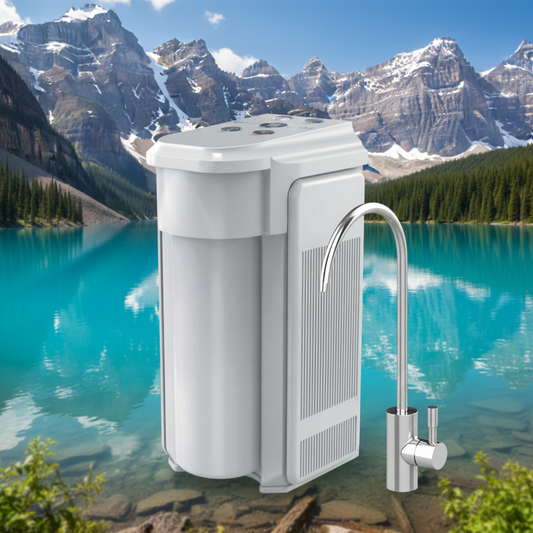 Bigwater 2 Stufen 600 GPD Umkehrosmoseanlage Wasserfilter Osmoseanlage Osmosefilter Reinwasserfilter - Umkehrosmose