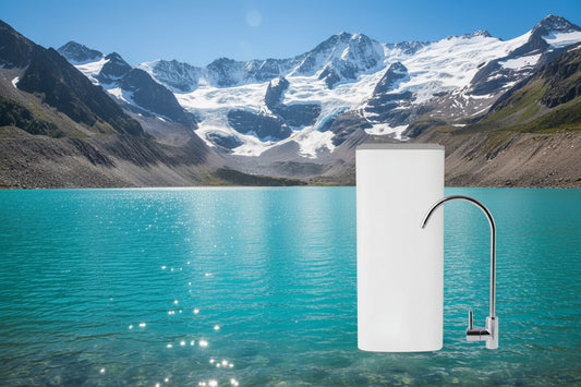 Bigwater 4 Stufen 800 GPD Umkehrosmoseanlage Wasserfilter Osmoseanlage Osmosefilter Reinwasserfilter - Weiß