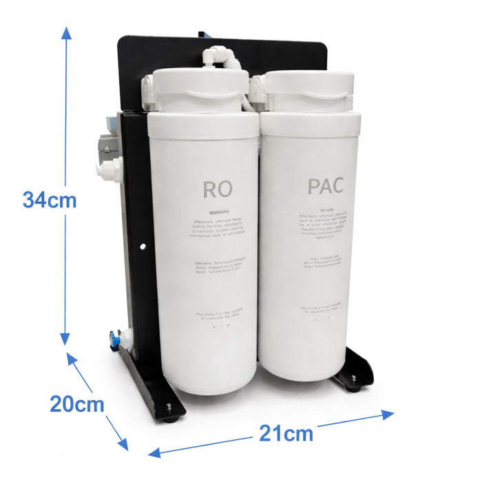 Bigwater 600 simple Schnellwechsel Direktflow Umkehrosmose Wasserfilter Osmoseanlage 1,2L/Min. - Gpd direktflow