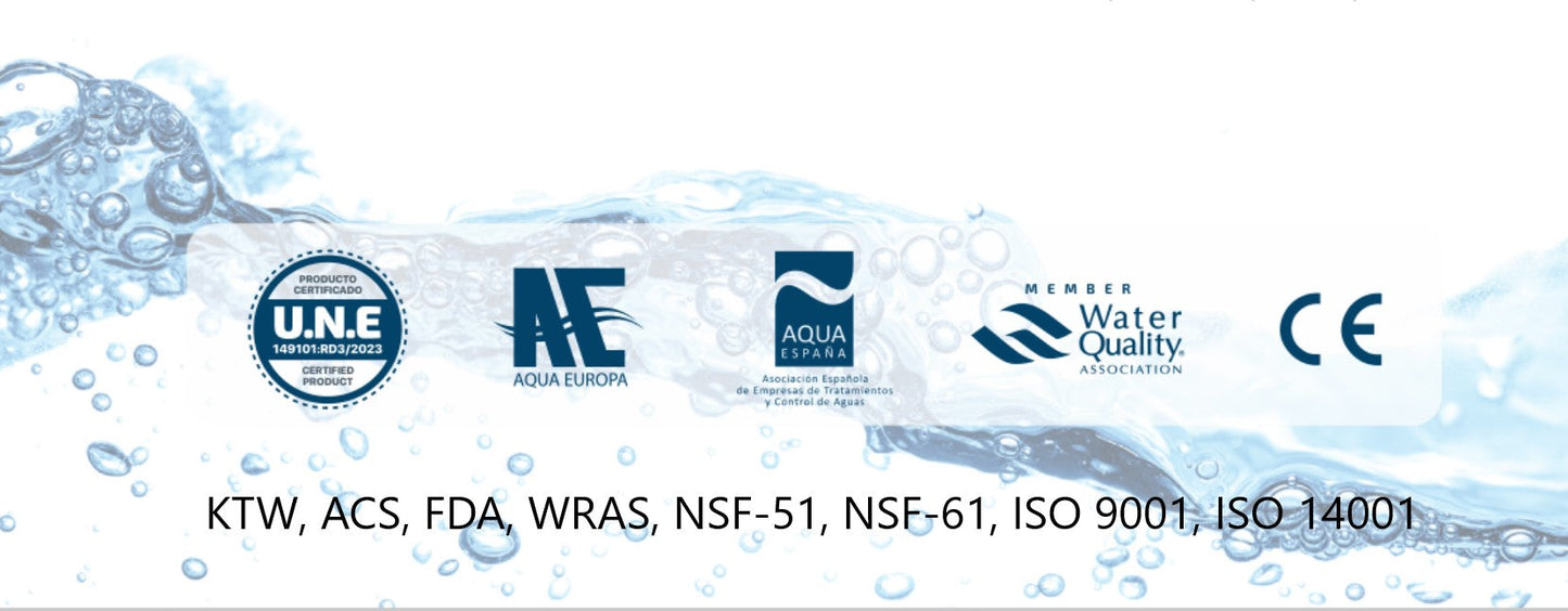 Bigwater 800 GPD comfort Umkehrosmose Osmosefilter Trinkwasserfilter directflow