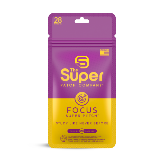 Superpatches Schmerz Schlaf Energie Stress Konzentrations Abwehr Haut Gemüts pads Pflaster - Focus=Konzentration