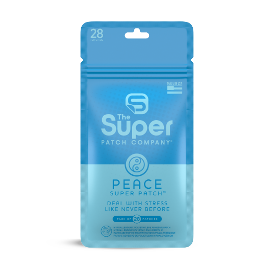 Superpatches Schmerz Schlaf Energie Stress Konzentrations Abwehr Haut Gemüts pads Pflaster - Peace=Beruhigung