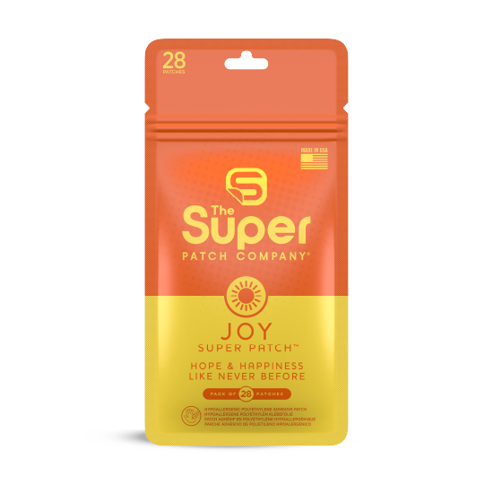 Superpatches Schmerz Schlaf Energie Stress Konzentrations Abwehr Haut Gemüts pads Pflaster - Joy=Gute Stimmung