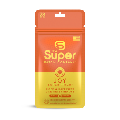 Superpatches Schmerz Schlaf Energie Stress Konzentrations Abwehr Haut Gemüts pads Pflaster - Joy=Gute Stimmung