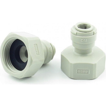 Ventile wie Rückschlagventi Tankabsperrhahn Dreh- Pflügelventil - Wasserhahn Adapter 1/4’’ Schlauch x 3/4’’ IG