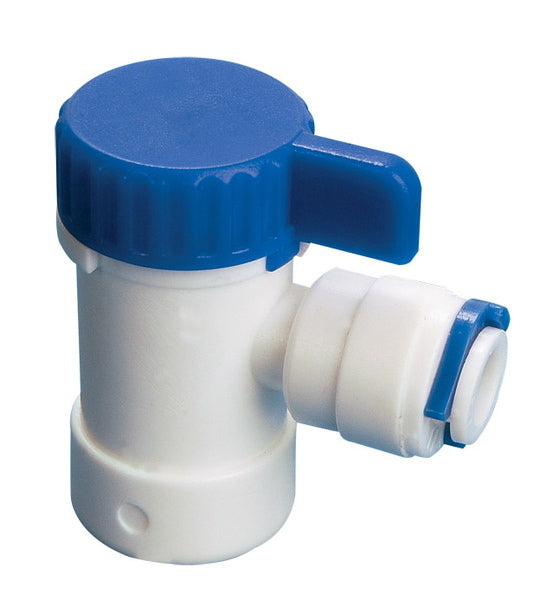 Ventile wie Rückschlagventi Tankabsperrhahn Dreh- Pflügelventil - Tankabsperrhahn DM 1/4’’Schlauch